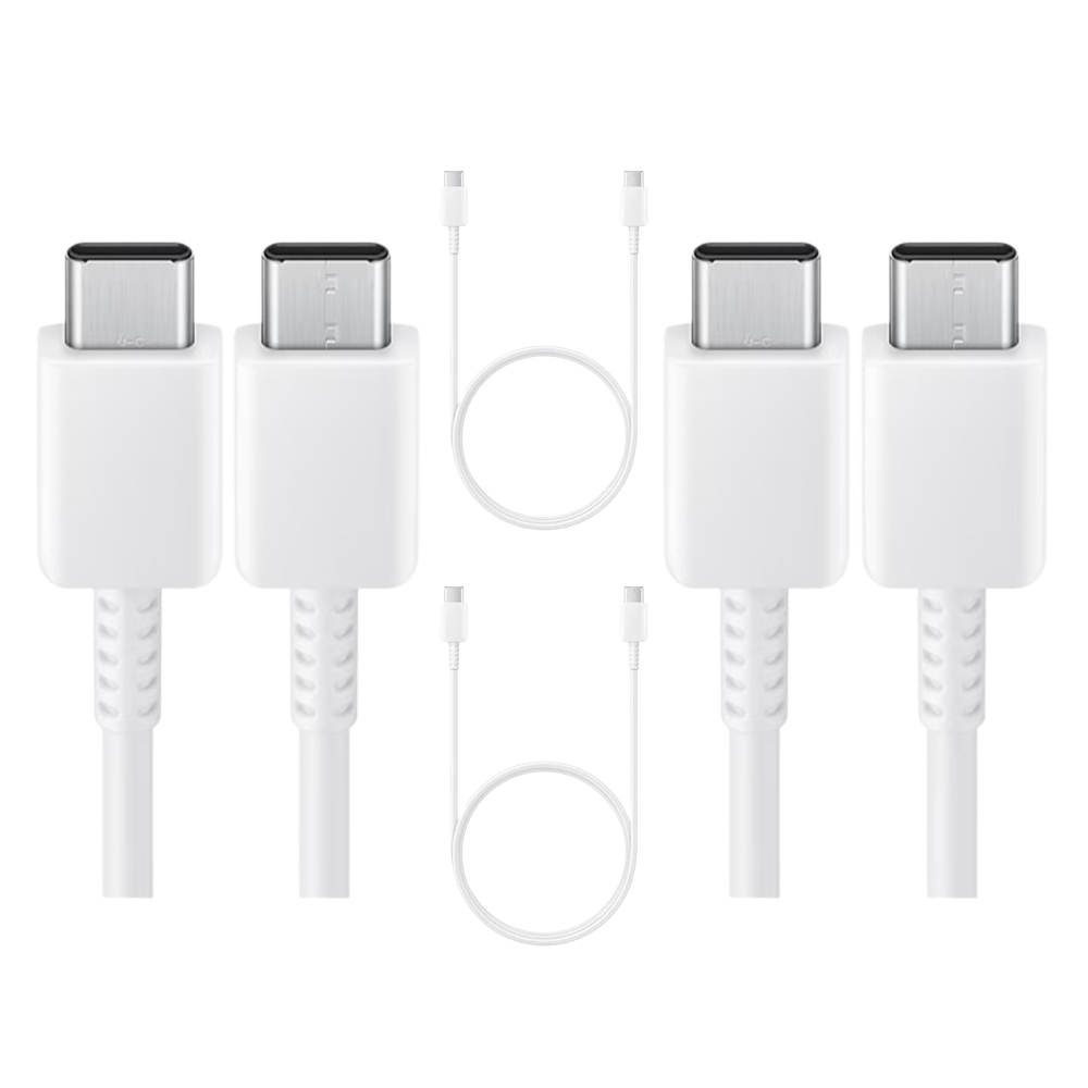 [1+1] 삼성정품 초고속충전 케이블 C to C 타입 최대 60W PD 충전지원 데이터 통신 케이블 2개입 1.8 미터 갤럭시 스마트폰, 1.8m, [1+1] 화이트+화이트, 1개 12,100원