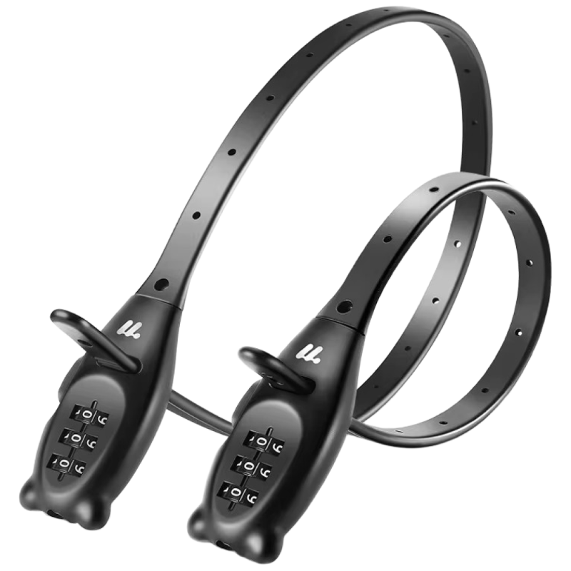 WEST BIKING 자전거 비밀번호 자물쇠 | 3자리 숫자 잠금장치 |, 1개, Black 31CM 12,710원