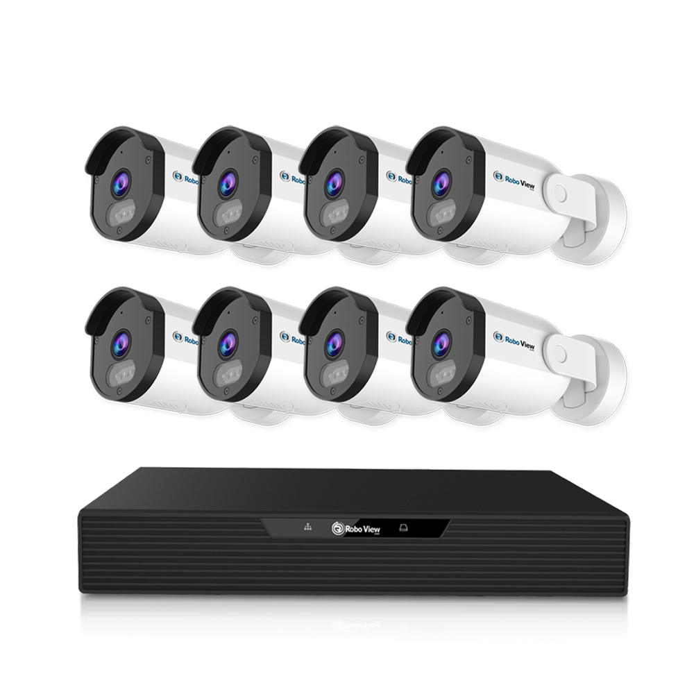 글로벌아이넷 로보뷰 NVR 8채널 AI POE CCTV 녹화기 4K UHD N5 4대 세트 998,000원