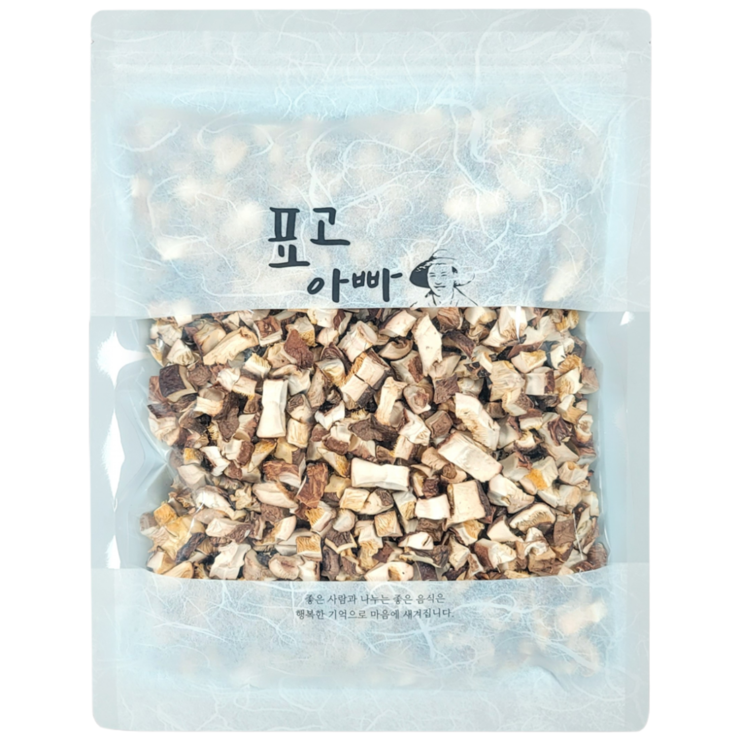 [표고아빠]참나무원목재배 국산 말린 건조표고버섯 [표고칩] 표고쌀 사각절편 표고밥 실속 가정용, 지퍼백포장 27,980원