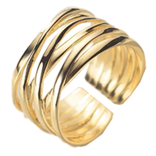 에르모사제이 여성용 데일리 골드 레이어드 반지 R037 37,010원