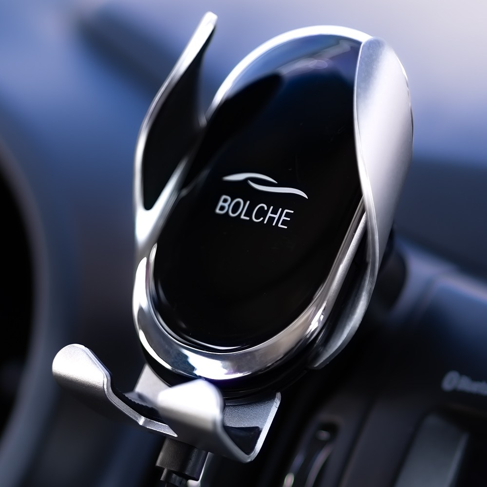 볼체 차량용 핸드폰 무선충전 거치대 15W 송풍구+대시보드(BC-NHH-02) 31,120원