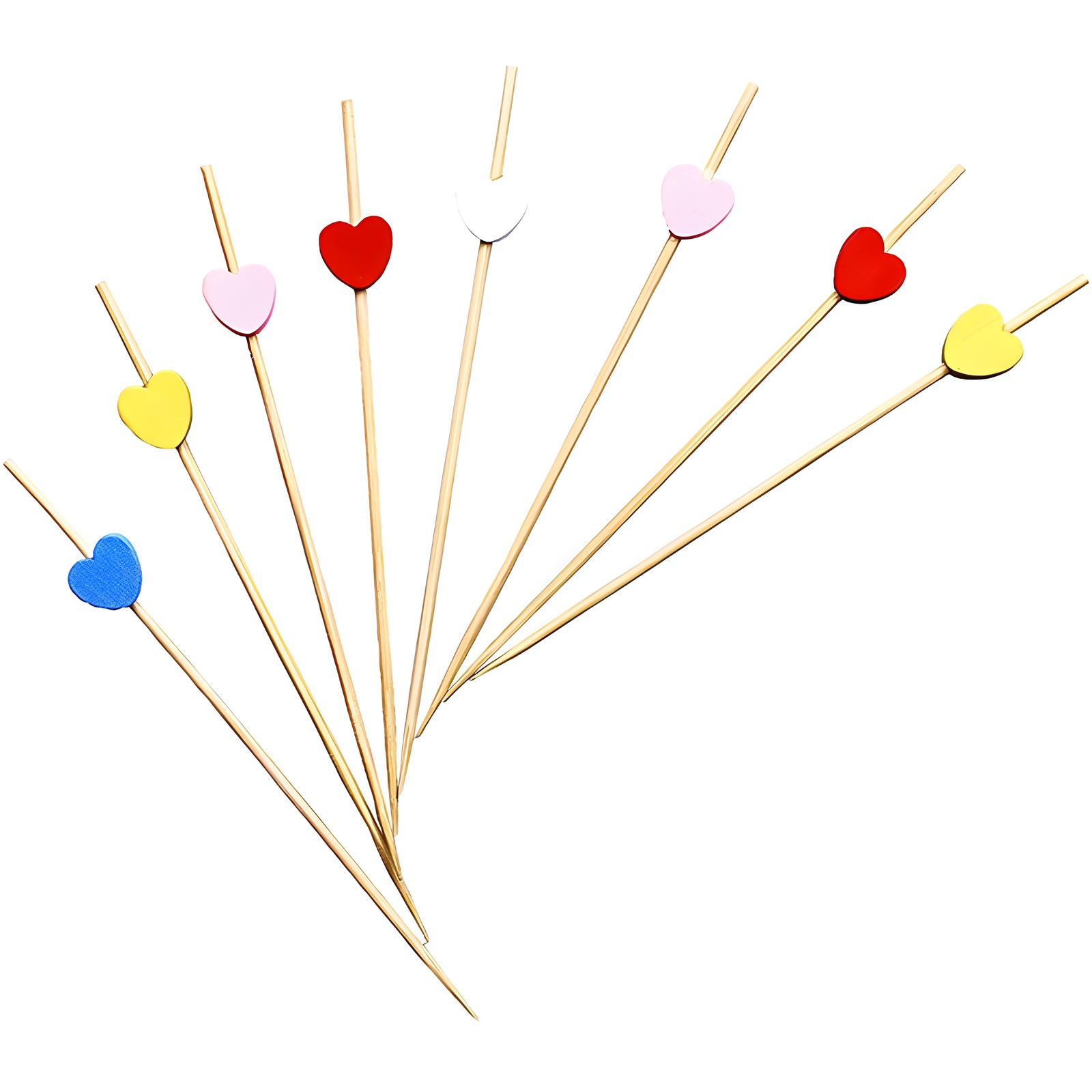 이홈베이킹 대나무 하트픽 일회용꼬치 3,900원