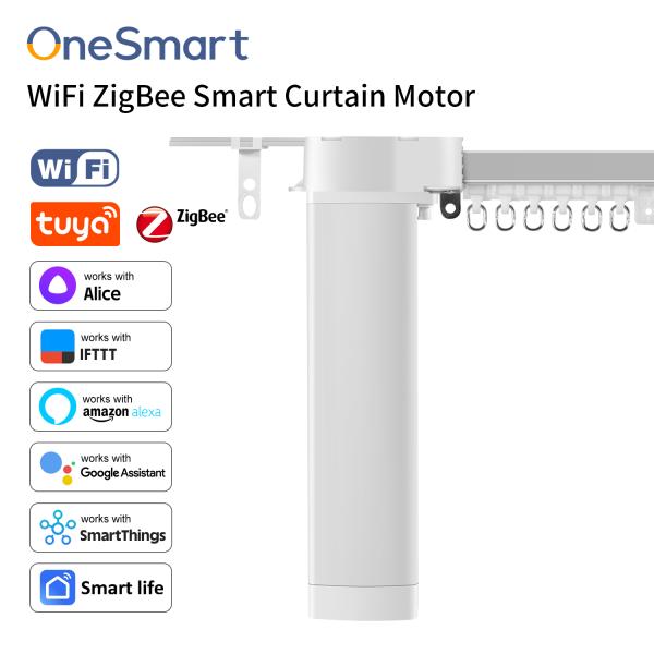tuya wifi 3세대 투야 지그비  전동커튼 모터 레일 스마트커튼 전동 커튼 지원 알렉사 지원  어시스턴트 SmartThings 스마트씽스 음성 제어 기가지니 154,440원