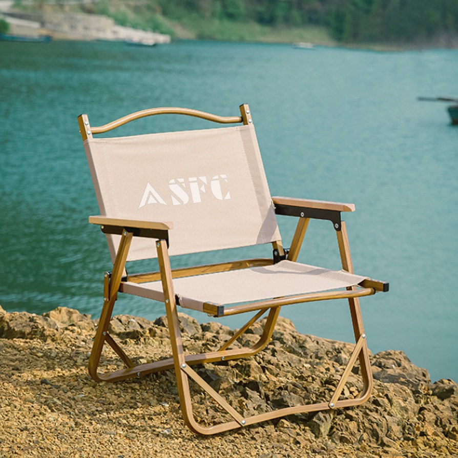 SUNFC 대형 느티나무 감성 캔버스 우드 릴렉스 캠핑 의자 (전용 가방 포함) 94,890원