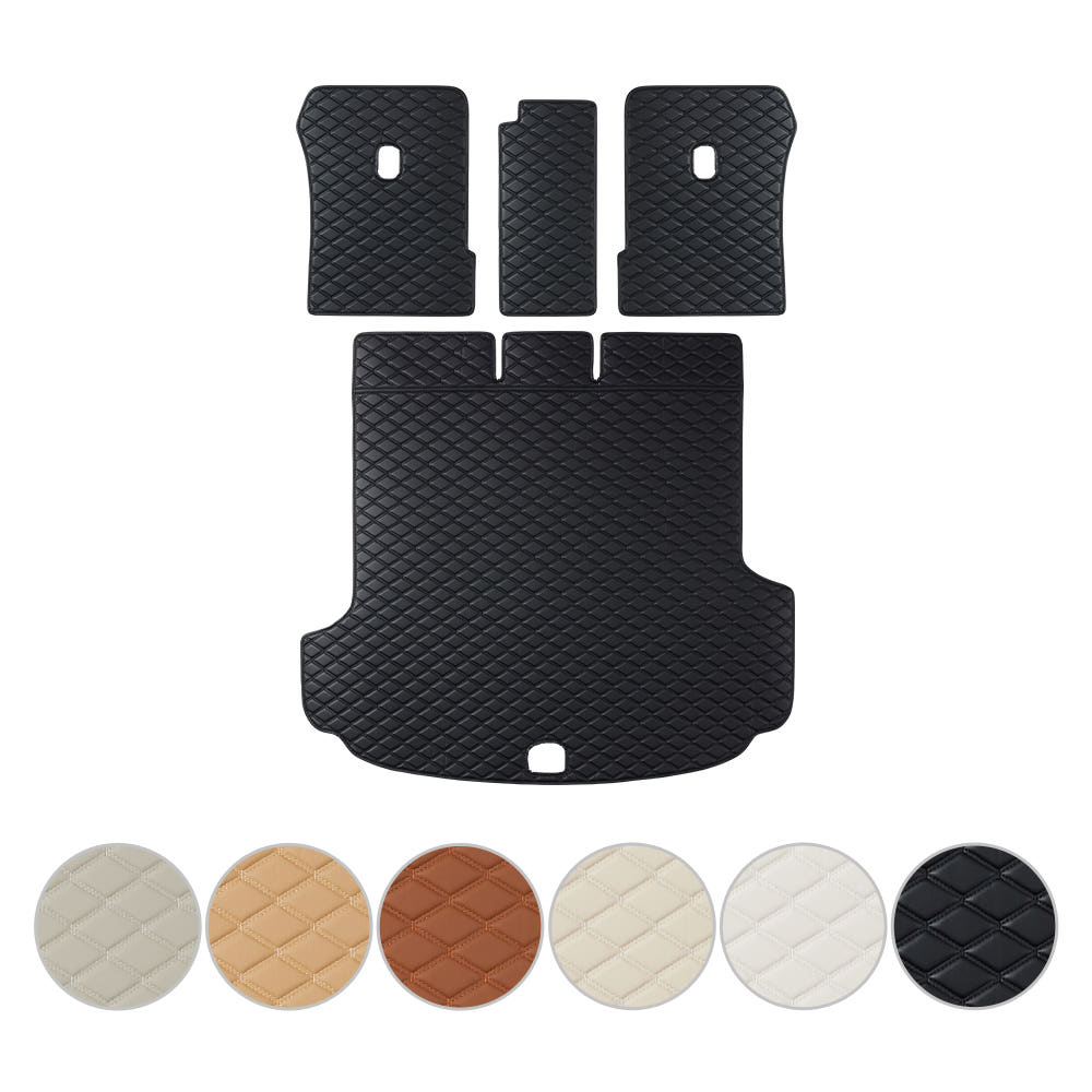 메이튼 기아 셀토스 전용 제뉴인 더블 퀼팅 트렁크매트 세트 일체형, 브라운, 디올뉴 셀토스 (26년2월~)_GK197 58,000원