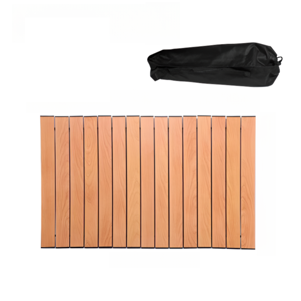 캠핑 웨건 카트 상판 접이식 야외 롤 테이블 (웨건 미포함), 1개, 우드 19,630원