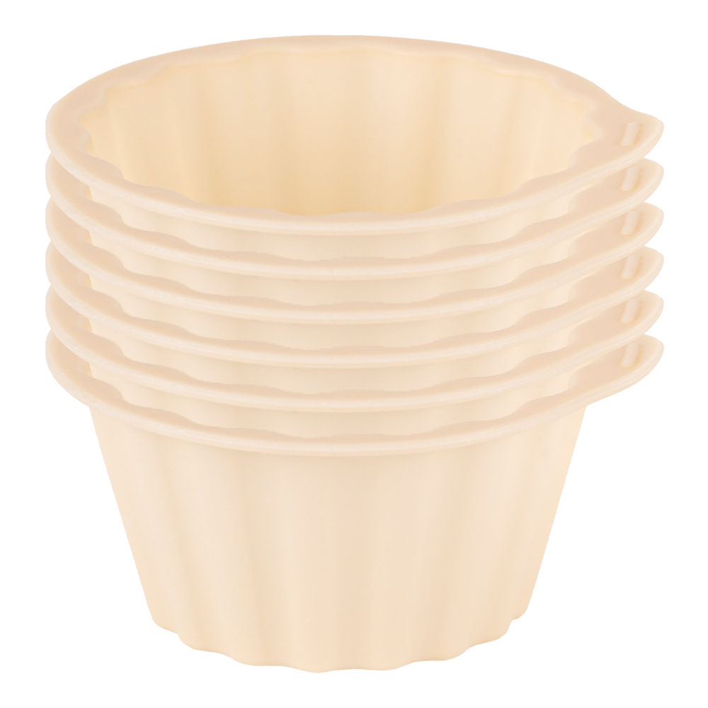 모모빈 실리콘 머핀틀 4종 빵틀 컵케이크 베이킹 도구, 크림 브륄레 소 6입, 1개 9,240원