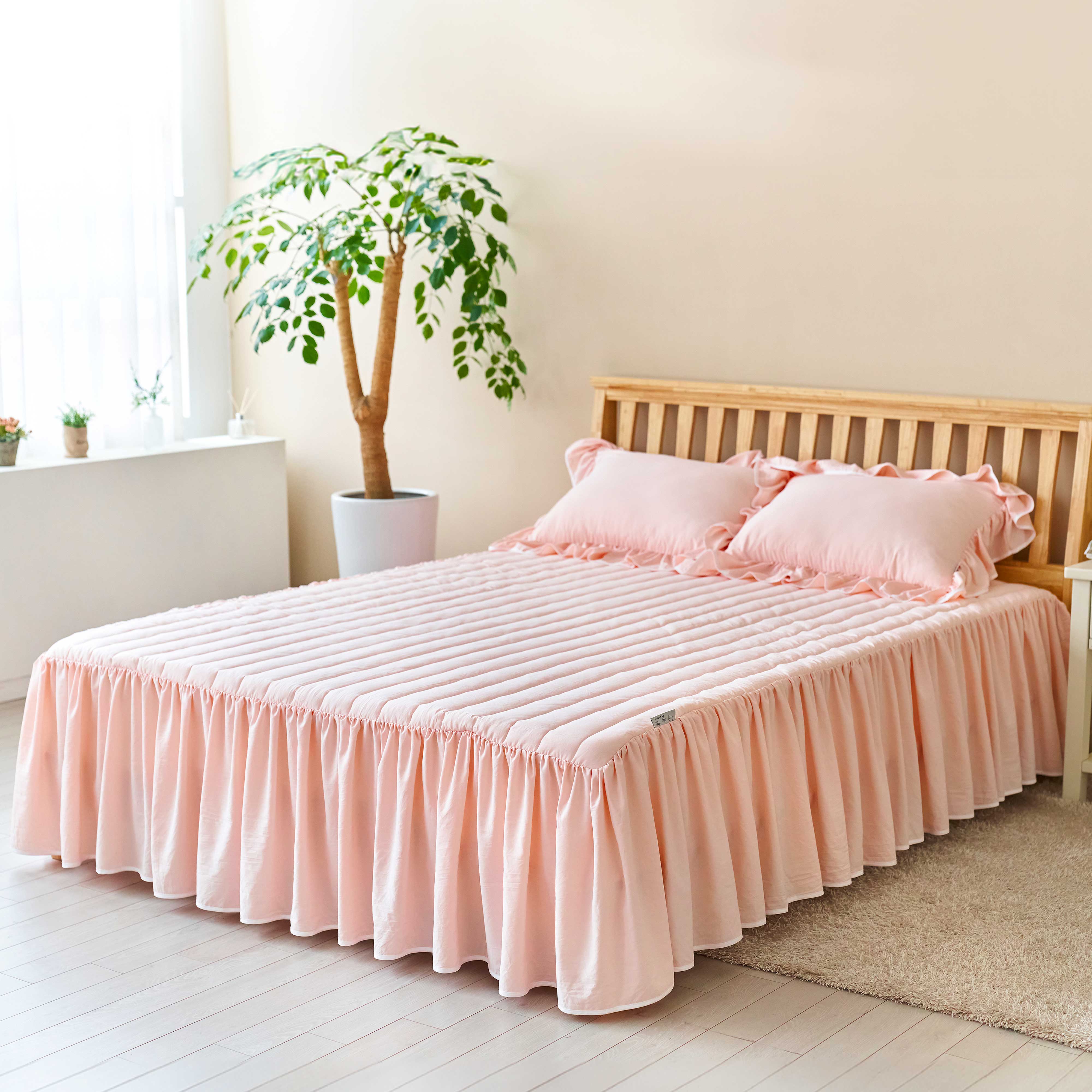 류금숙 라인 프릴 롱 침대커버 71,670원