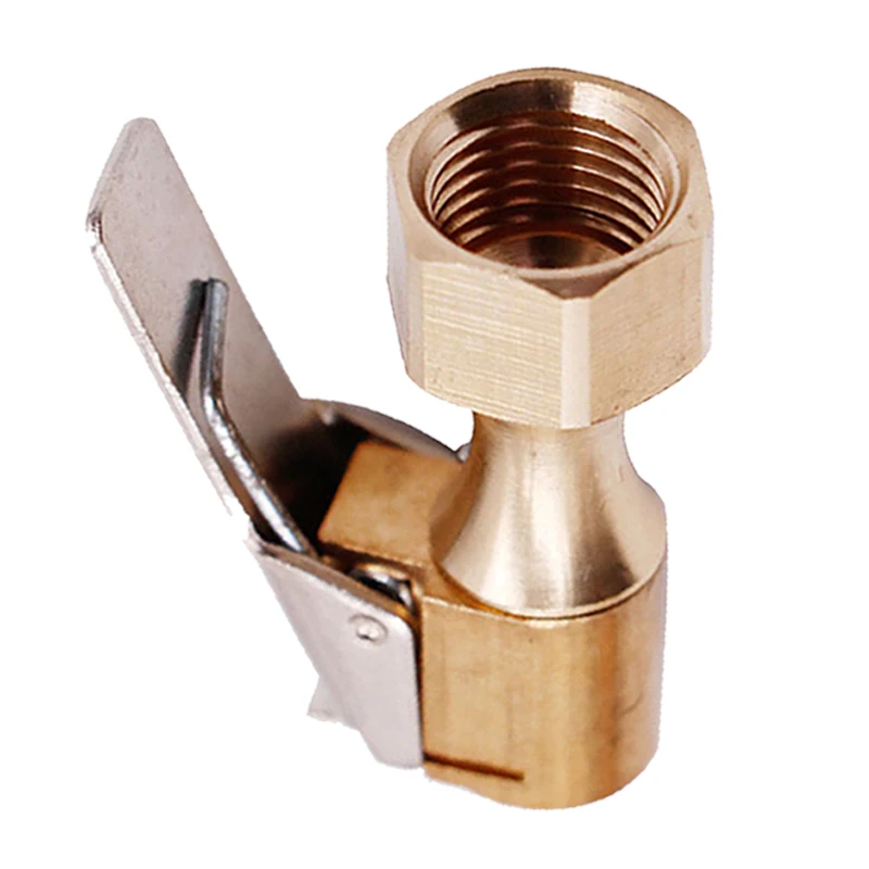 새로운 고급 자동차 타이어 에어 척 팽창기 펌프 밸브 커넥터 클립-온 어댑터 황동 8mm 휠 풍선 펌프용 6,800원