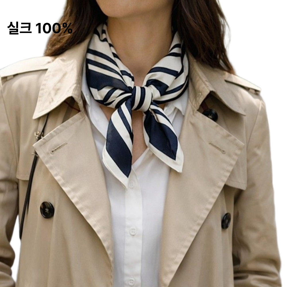 뉴월드마켓 실크 스카프 100% 여성 정사각 53cm 봄가을 19,900원