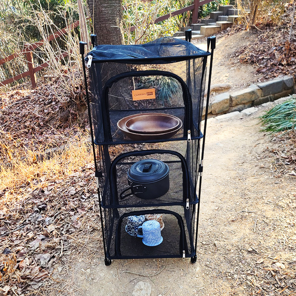 캠핑지구 식기건조망 자립형 19,410원