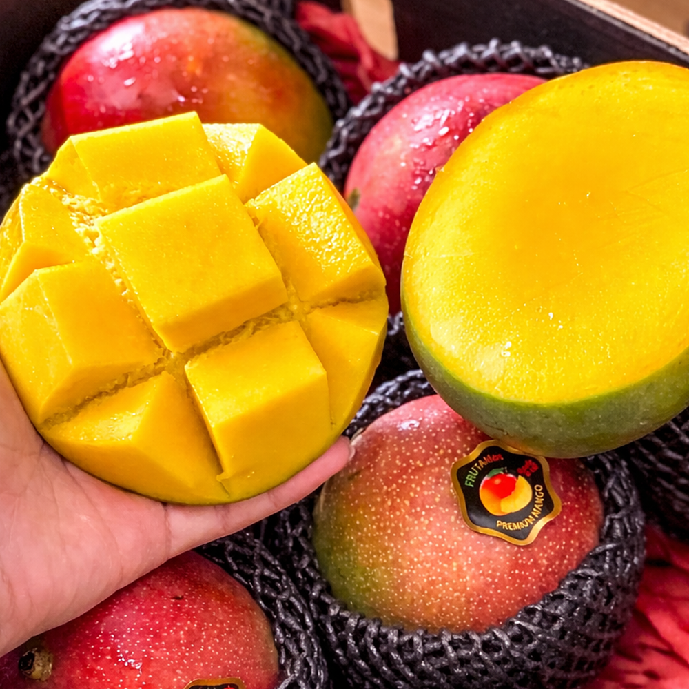 [하루20박스한정] 과즙팡팡 항공직송 애플망고, 1박스, 4kg (8~10입) 36,000원