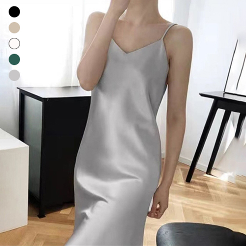 Asure 여성원피스 새틴 원피스 끈나시원피스 데이트룩 20,900원