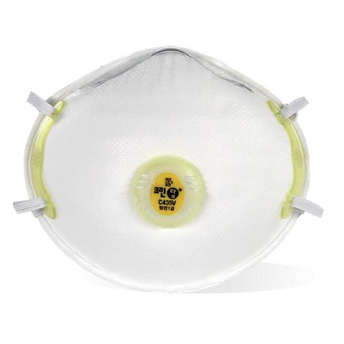 크린탑 안면부 여과식 방진마스크 C435V흰색(1급-1스텝) 10EA 14,050원
