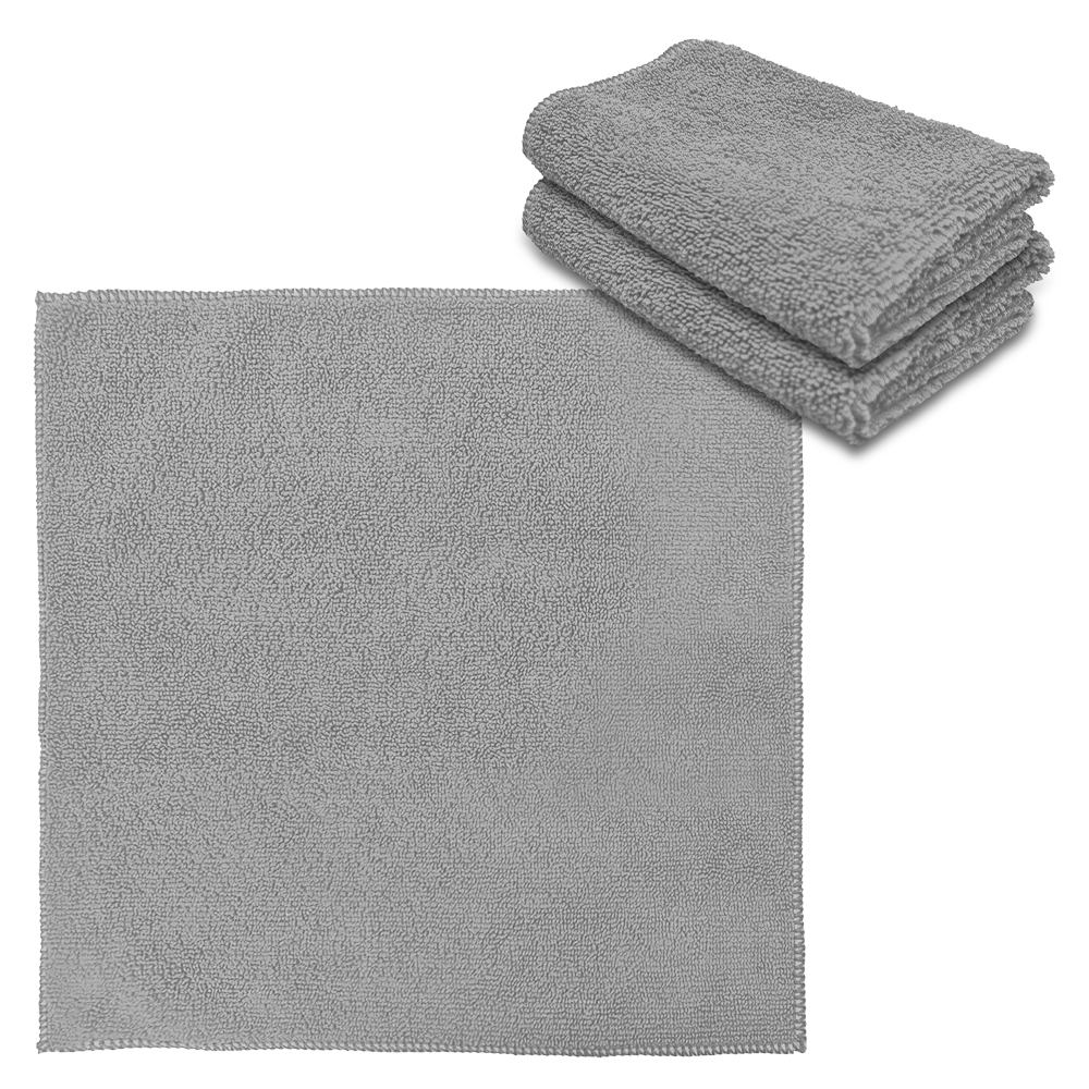 월드크린 다목적 청소용 극세사 손걸레 중형 30 x 30 cm, 그레이, 3개 3,360원