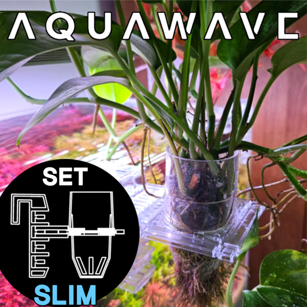 아쿠아웨이브 어항 수경재배 키트 세트 (슬림형) 14,750원