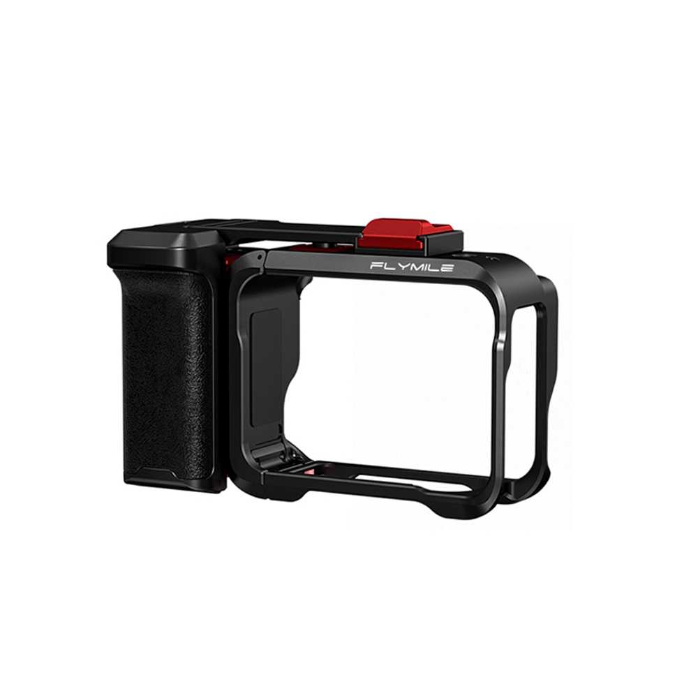 FLYMILE 에이스 프로/2 전용 스트리트 핸들 세트 알루미늄 케이지 콜드슈 확장 1/4나스 마운트 삼각대 연결 그립 액세서리, 1개, BLACK 85,000원