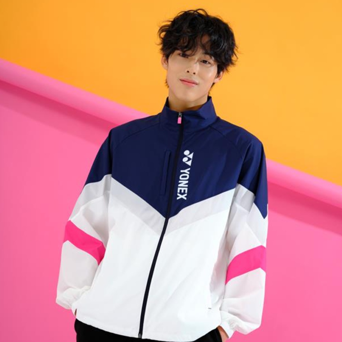 2025 FW 요넥스 253JJ005U 배드민턴 집업 자켓 바람막이 테니스 스쿼시 정구 135,000원