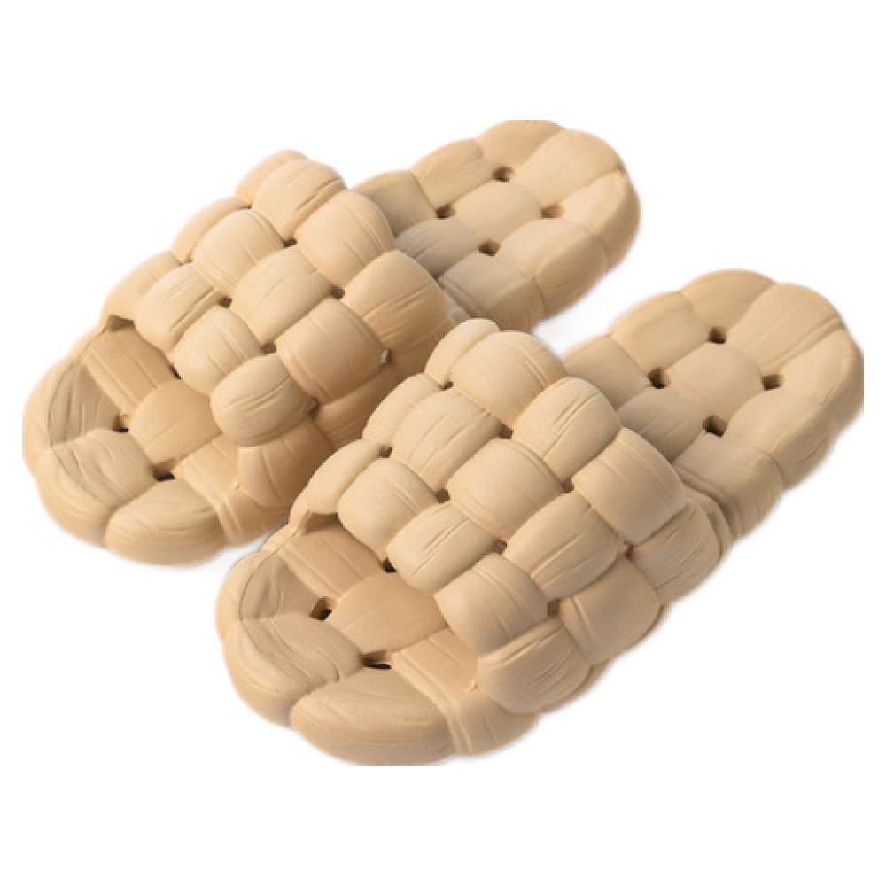 볼록볼록 푹신한 미끄럼방지 욕실슬리퍼 화장실 논슬립 욕실 실내화 욕실화, 베이지, 1개 12,900원