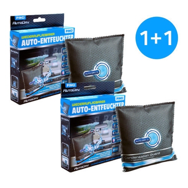 1+1 핑기 실리카겔 반영구 반복 제습제 습기제거제 방습제 흡습제 차량용 350SDA, 2개, 350g 28,600원