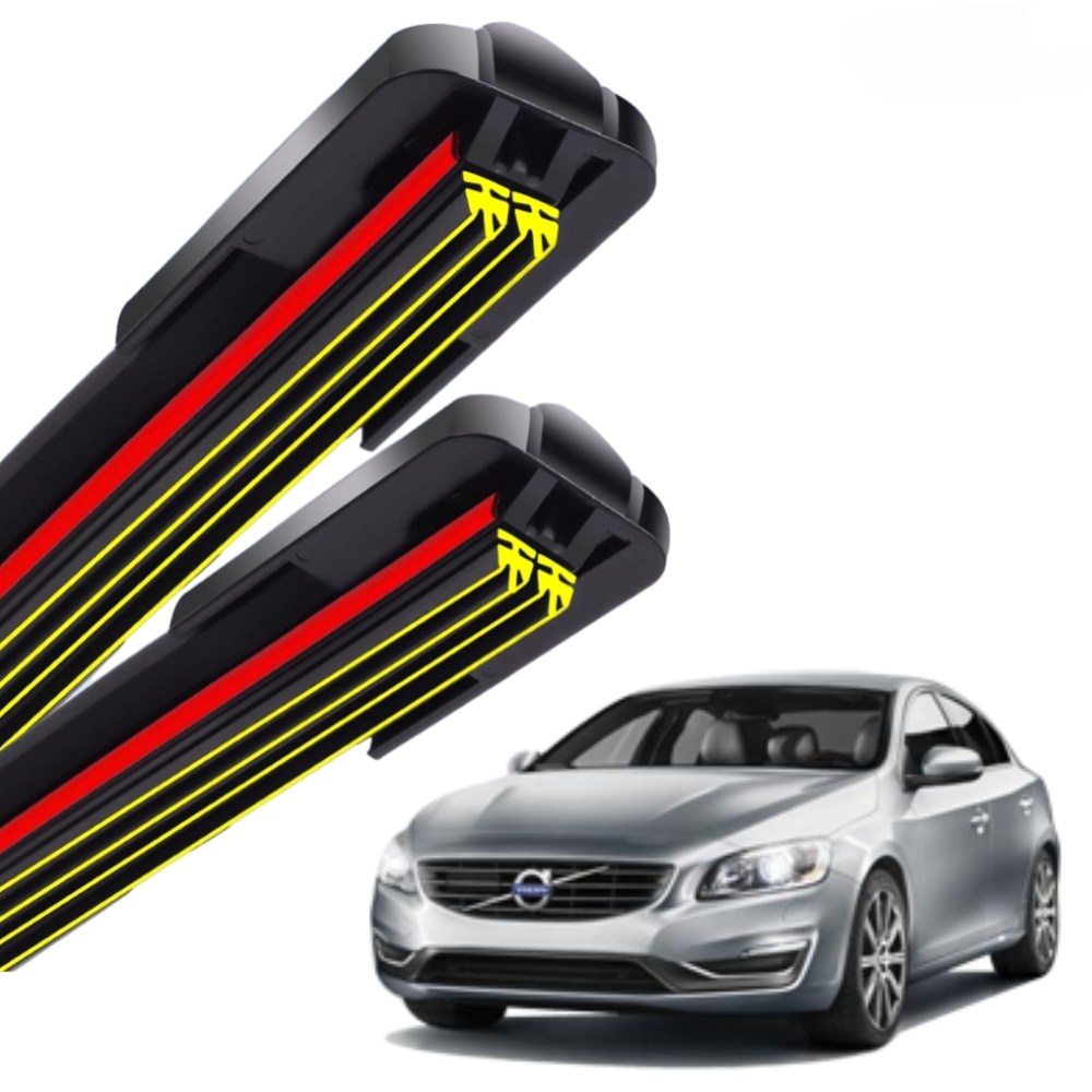 1+1 볼보 S60 전차종 순정 호환형 초밀착 와이퍼 윈도우 브러쉬 와이퍼블레이드, T2-S60 P3(10-18)-650+500/B2 19,800원