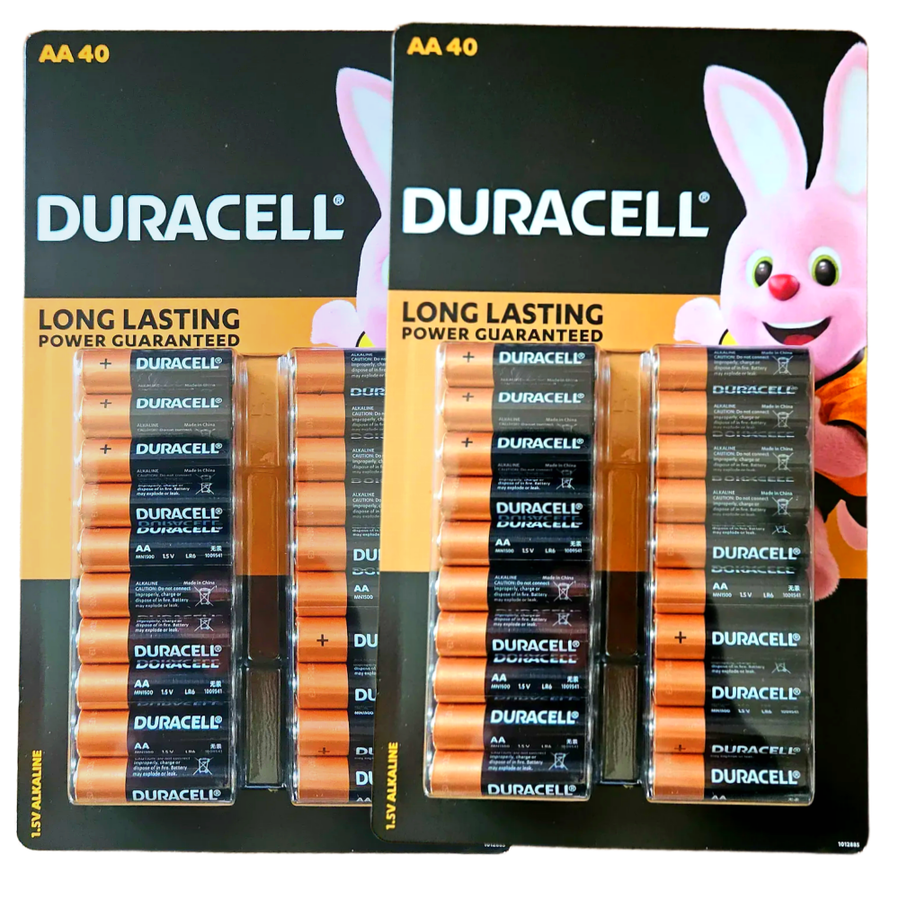 건전지나라 듀라셀 알카라인 AA 건전지 최신제조, 40개, 1세트 28,340원