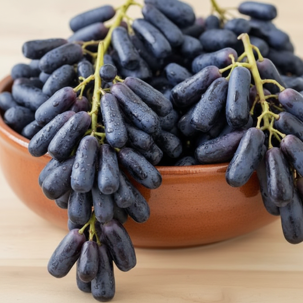 [Brix18이상] 씨없는 달콤한 블랙사파이어 포도, 1개, 사파이어포도 500g 27,560원