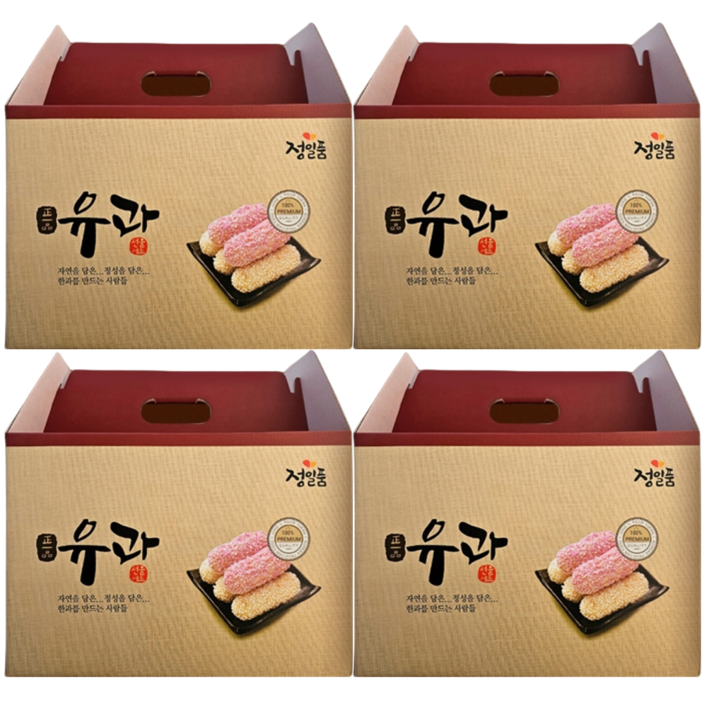 자연톡 모듬 유과 명절 선물세트 찹쌀 쑥 백년초 단호박 전통유과 추석 선물 회사 단체 직원 한과 유과 선물 89,800원