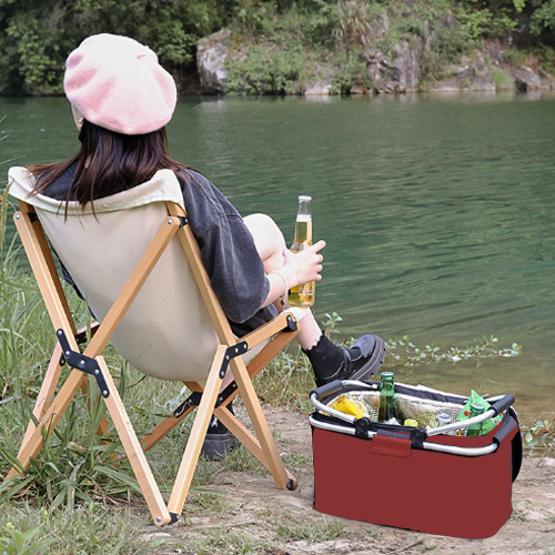 슈아미 피크닉 캠핑 보냉가방 보냉백 22L 쿨러백, 레드 14,200원