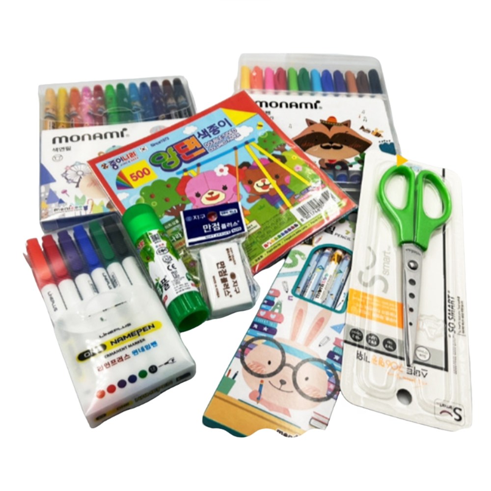 행복 문구세트 모나미 9종 입학 새학기 초등학생 선물 22,370원
