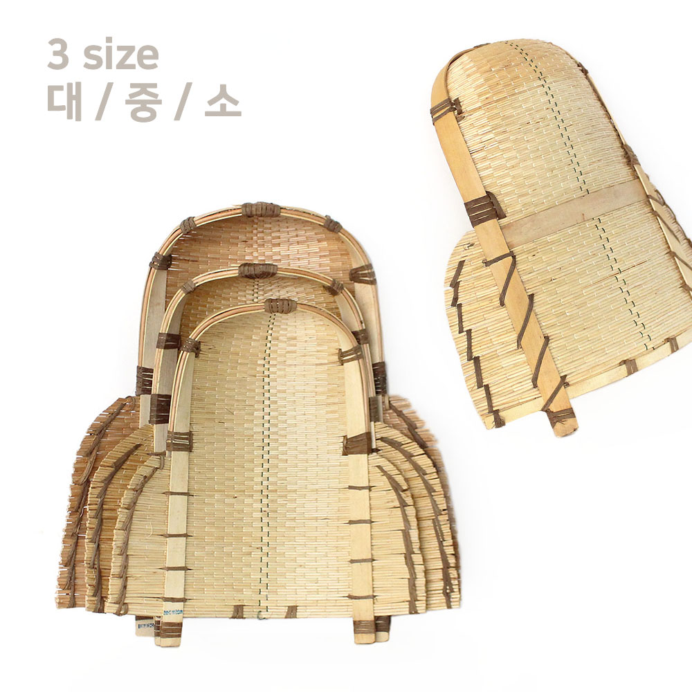 더담고 전통 버들키 대형 ( 농사 전통키 키질 곡식추수 쭉정이고르기 주말농장 민속 연극소품 오줌싸개 한옥 인테리어 공예품 추석 명절 전통체험 ) 27,990원
