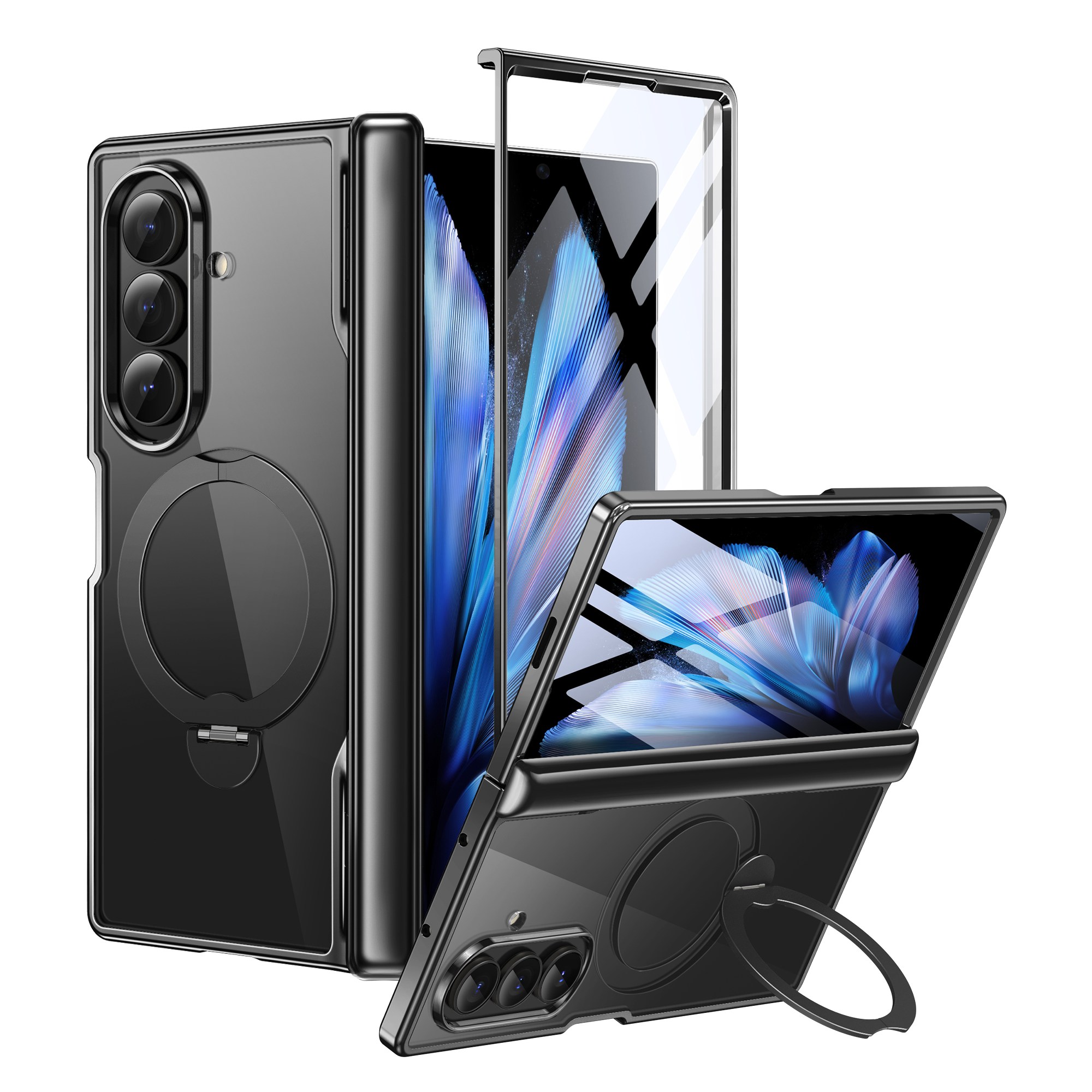 모보시 힌지 보호 마그네틱 360도 회전 링 스탠드 충격 방지 슬림 휴대폰 케이스 106,250원