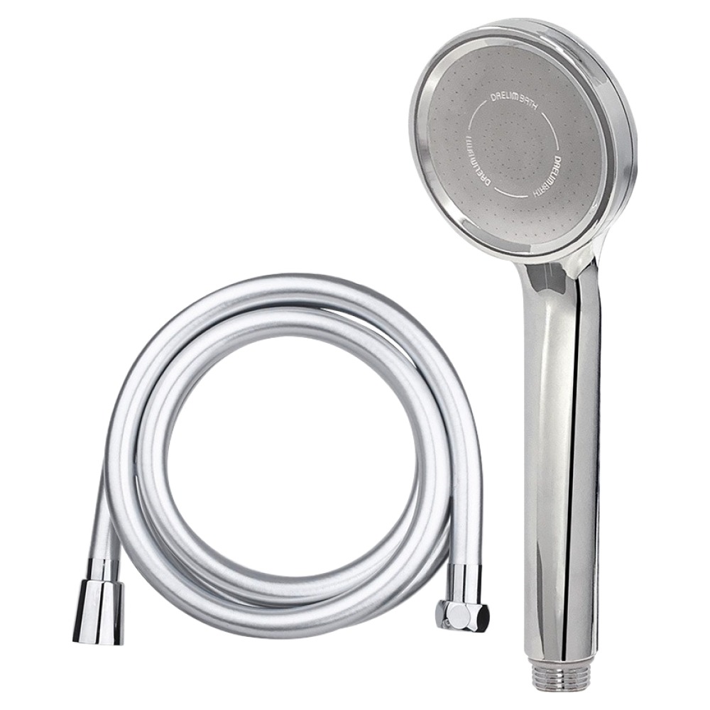 대림바스 1기능 수압상승 샤워헤드 + PVC 샤워호스 2m 세트 23,900원