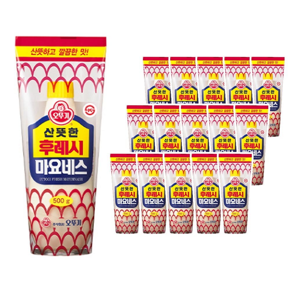 오뚜기 후레시 마요네스, 500g, 15개 45,900원