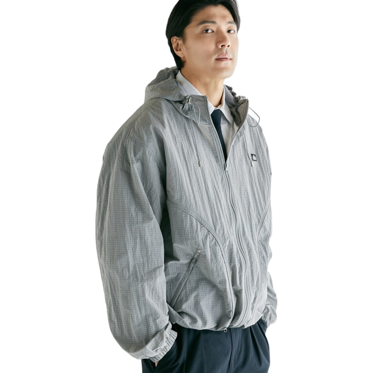 부붐 빅사이즈 라이트 스톰쉘 윈드브레이커 점퍼 179,000원