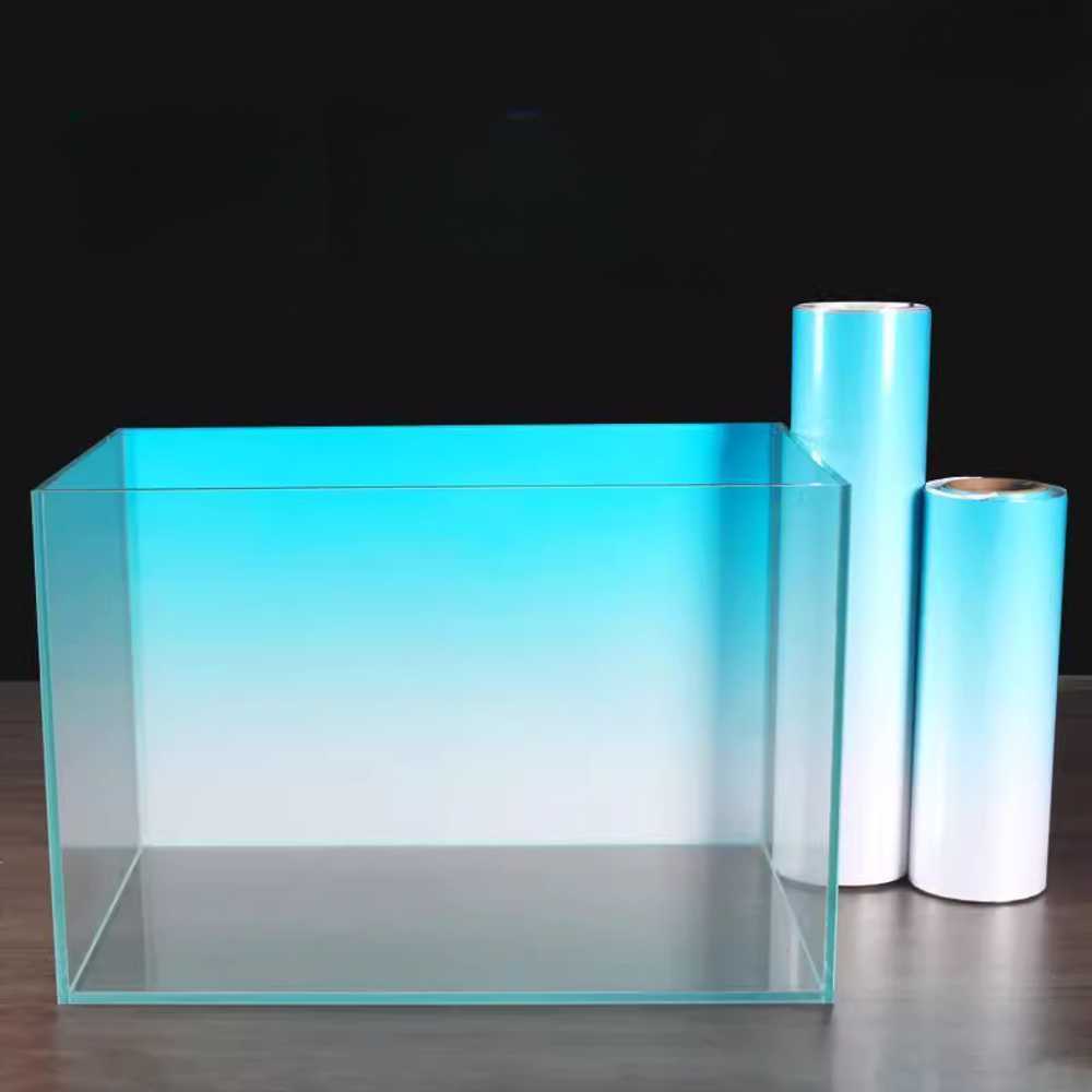 어항시트지 그라데이션 바다 어항 스티커 백스크린 수족관 3D 조경 자체 접착 13,700원