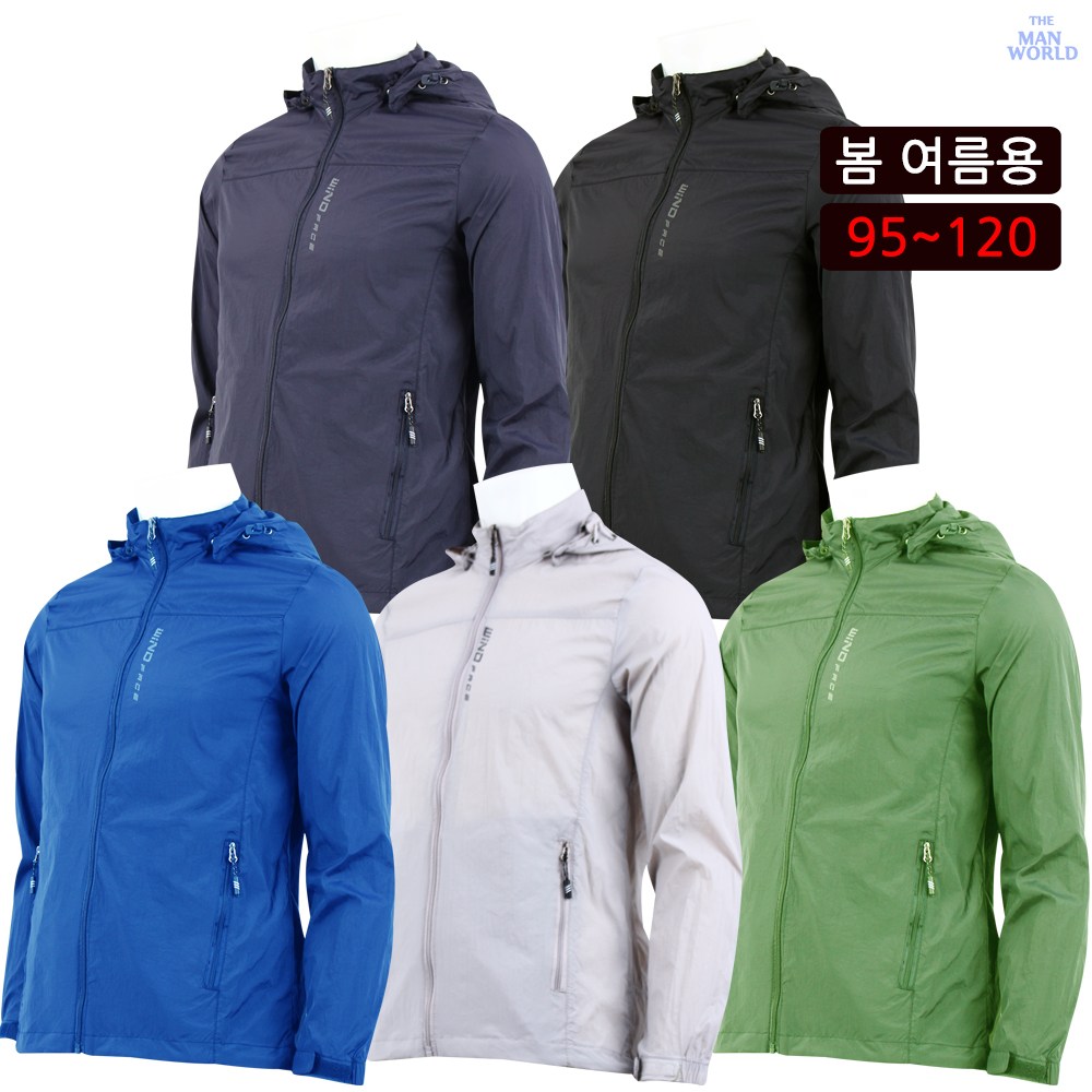 [더맨월드] WF 뉴코어 바람막이 자켓 _ 남성용 데일리 기본핏 데일리웨어 17,800원