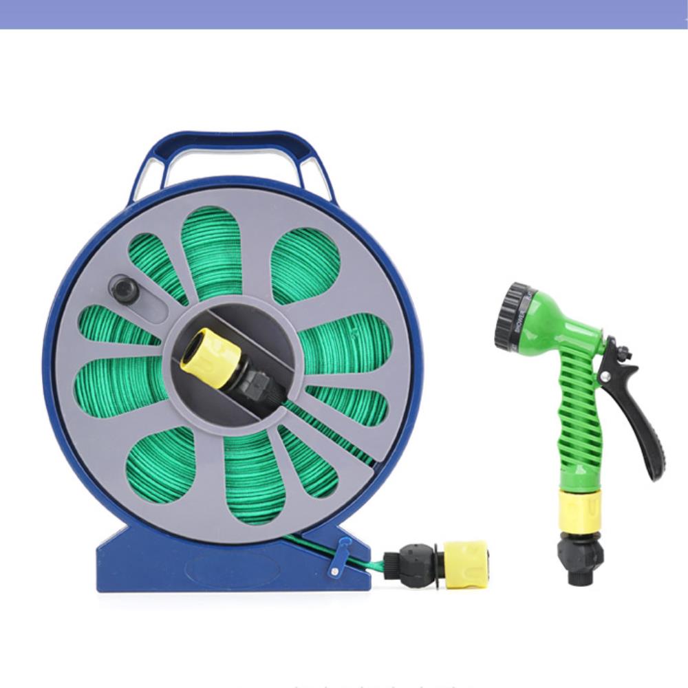 정원용 가벼운 수도꼭지 호스릴 15M 텃밭 청소 청소용호스릴 고압분사기 물호스 워터건 가정용 텃발 워터릴 42,000원