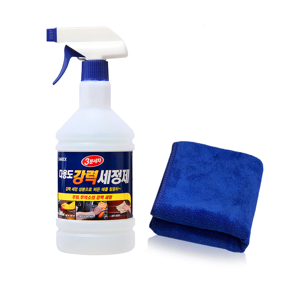 카렉스 3분세차 다용도 강력 세정제 고급타월 증정 3,900원