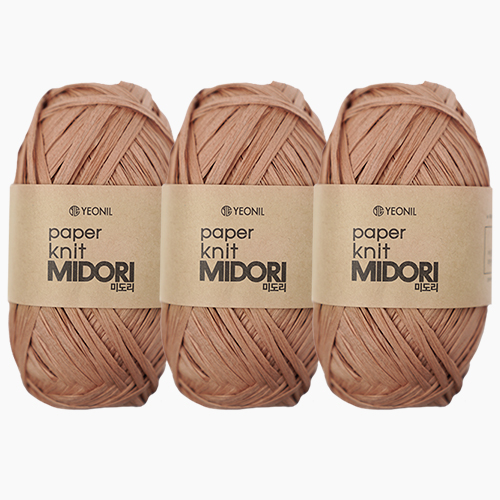 미도리실 종이실 (40g)x3볼 뜨개실 한지실 라탄실 페이퍼얀 코바늘실 17,000원