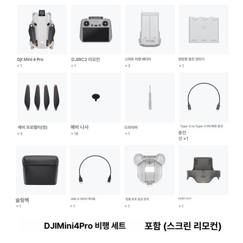 CFly Faith Mini2 입문용 예비 촬영 스탠다드 드론 케이블 충전기 프로펠러, 1개, 98 미니4 프로 화면 제어 패키지 1,219,500원