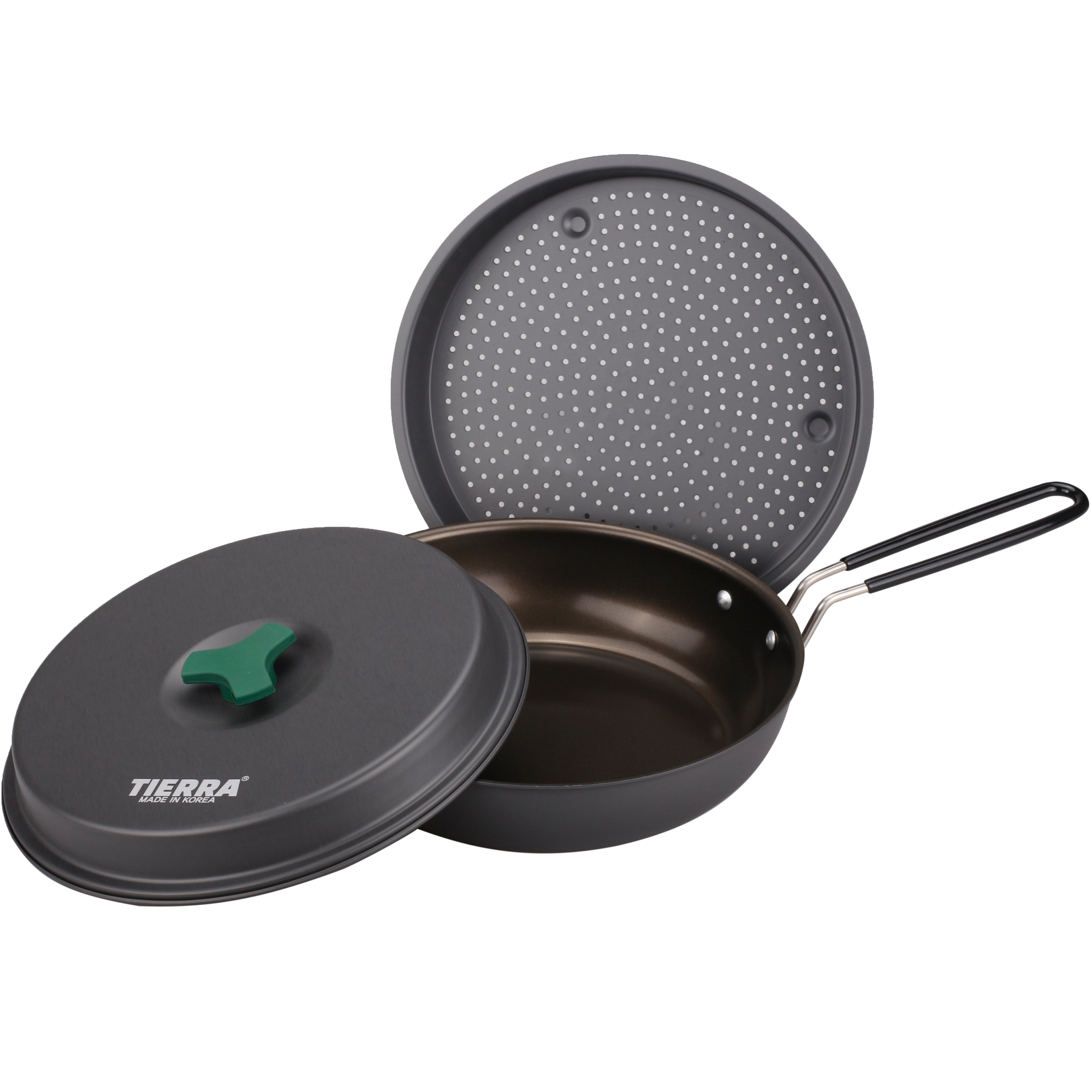 티에라 멀티 프라이팬 찜기 세트 TC-2003S/SPD 22cm 32,100원