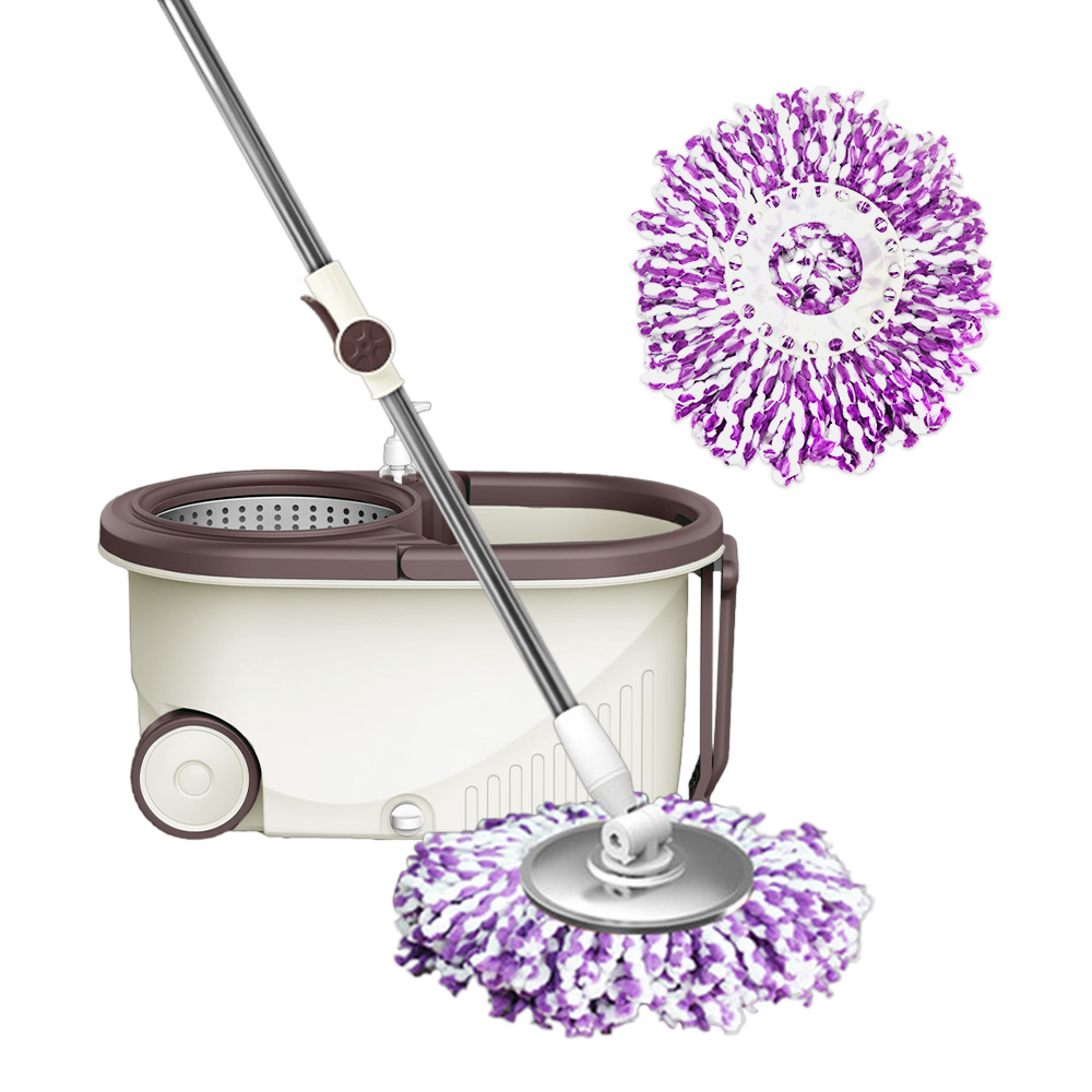 플렌티 통돌이 고급 핸드스핀 프리미엄 스텐 대걸레 1개 세트, 회전 걸레 2장, 1개 34,700원