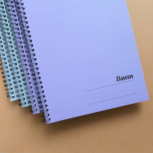 건망증GMZ 스프링 라인노트 8mm 4권세트 (그레이2권 +바이올렛2권) 14,400원