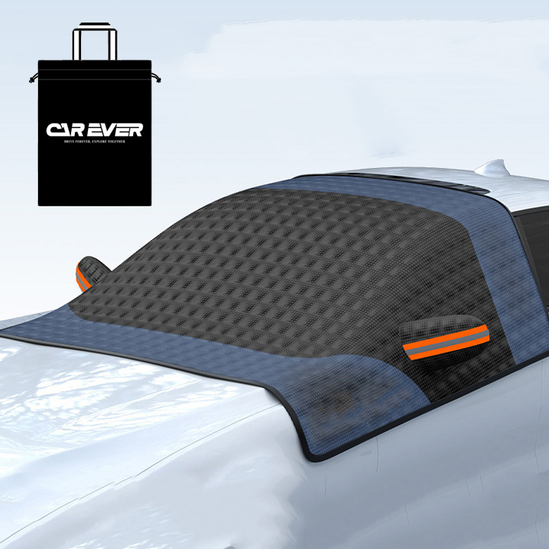 카에버 앞유리 덮개 햇빛가리개 옆유리 성에 방지 풀커버 차량 본넷 쉴드, 블랙, 1개 11,510원