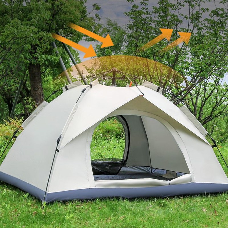 봄캠핑 텐트 경량형 원터치텐트 가족 텐트 간편 설치텐트 야외 캠핑 텐트 차양 텐트 44,820원