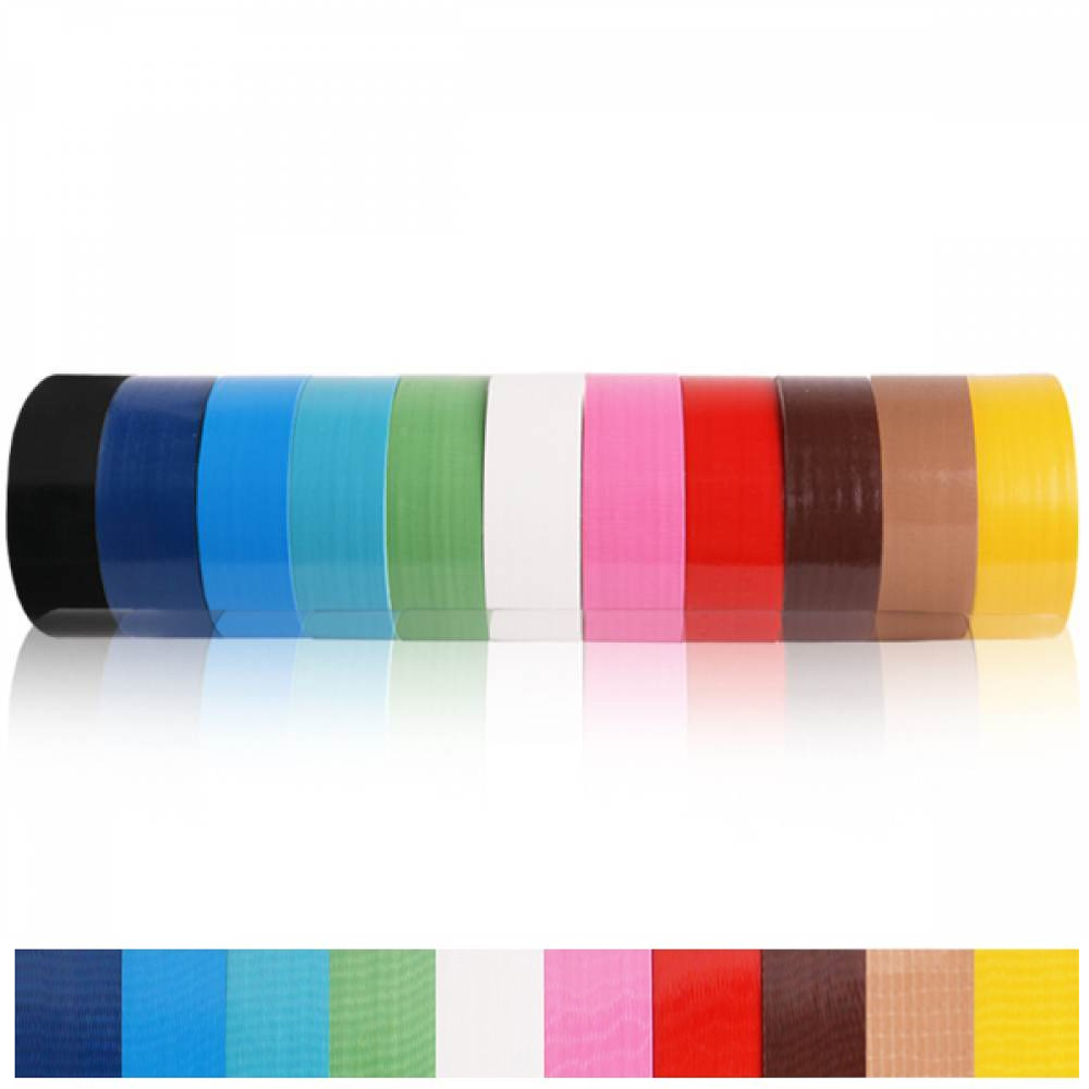 골든트리 강력한 접착력을 자랑하는 칼라 유광 면테이프 50mm x 25M 패브릭태아푸 천면테이프 청테이프 박스테이프, 갈색 Brown 7,900원