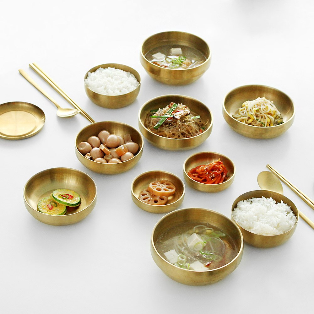 라온 스텐 티타늄 2인 반상기 그릇 세트 159,000원