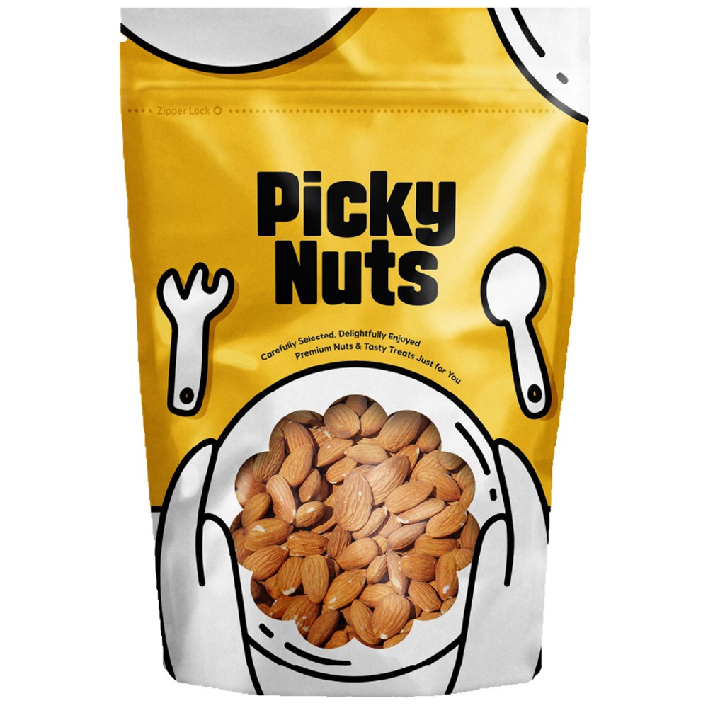 피키너츠 견과류 무염 생 아몬드, 1개, 1kg 19,300원